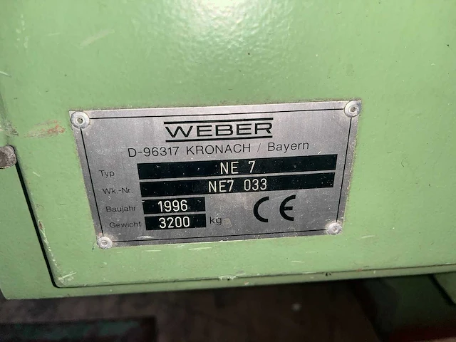 1996 - weber - ne 7 033 - extruders - afbeelding 3 van  3