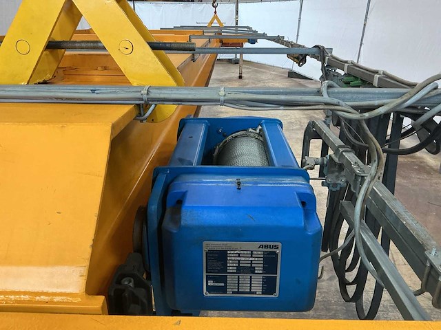 1996 abus 5.000 kg x 10,16 m bovenloopkraan - afbeelding 23 van  24
