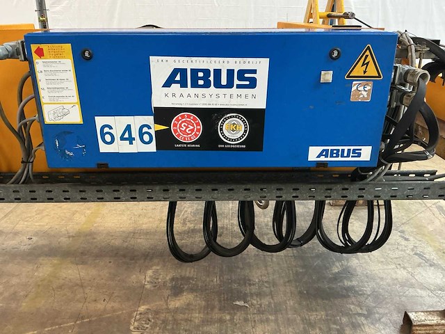 1996 abus 5.000 kg x 10,16 m bovenloopkraan - afbeelding 24 van  24