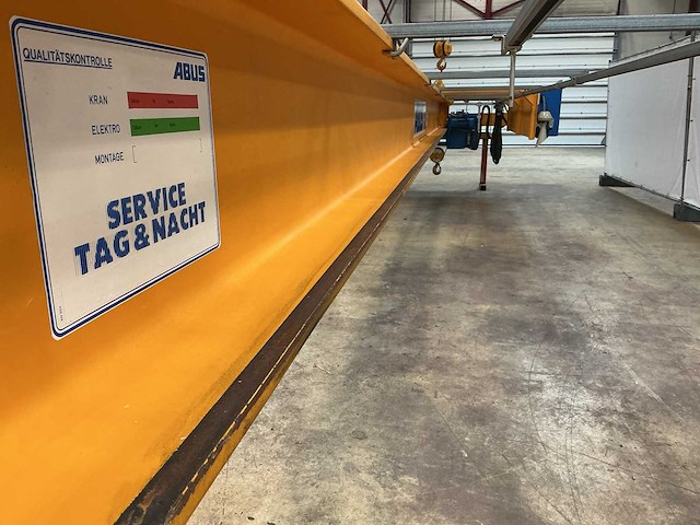 1996 abus 5.000 kg x 10,16 m bovenloopkraan - afbeelding 17 van  24