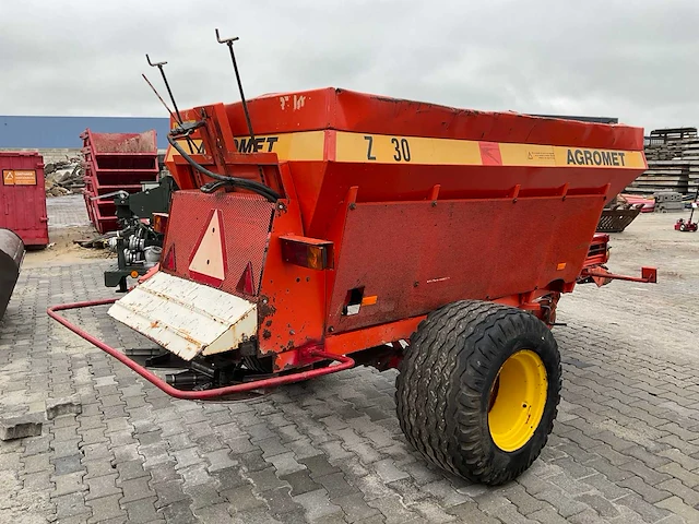 1996 agromet z 30 bezandingswagen - afbeelding 3 van  9
