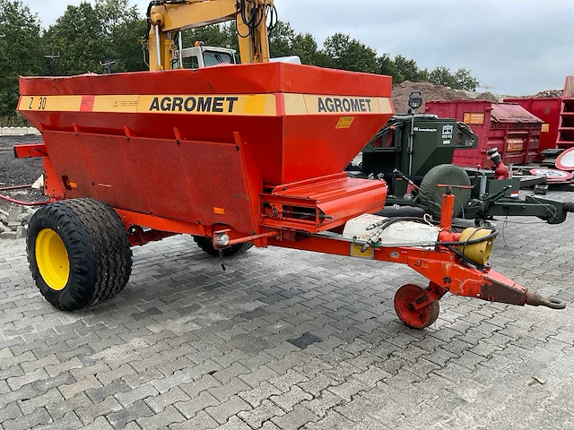 1996 agromet z 30 bezandingswagen - afbeelding 4 van  9