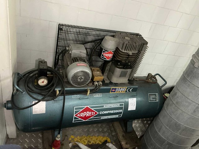 1996 airpress k200-450 luchtcompressor - afbeelding 1 van  3