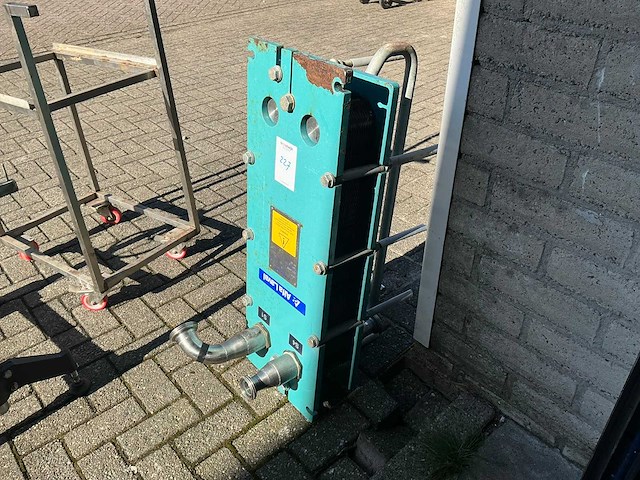 1996 alfa-laval m6-mfm warmtewisselaar - afbeelding 1 van  3