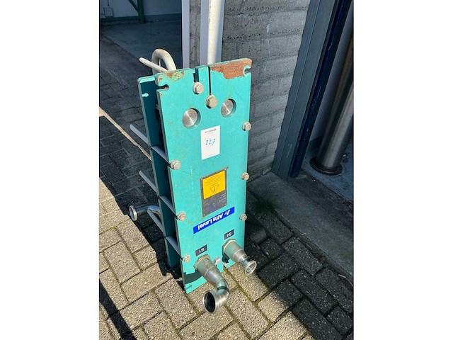 1996 alfa-laval m6-mfm warmtewisselaar - afbeelding 2 van  3