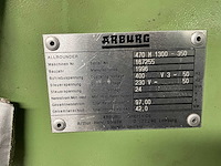 1996 arburg 470 m 1300-350 schakel- en besturingskast - afbeelding 9 van  9