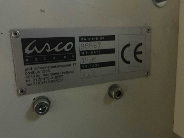 1996 asco stoffen snijtafel - afbeelding 10 van  18