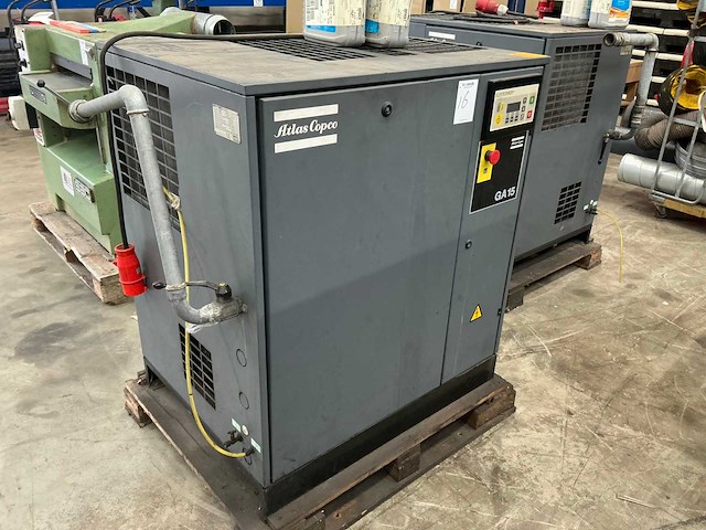 1996 atlas copco ga15ff schroefcompressor - afbeelding 1 van  6