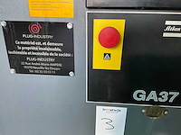 1996 atlas copco ga37 schroefcompressor - afbeelding 8 van  11
