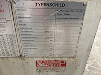 1996 baykal hgl 2600/8 hydraulische guillotineschaar - afbeelding 9 van  17