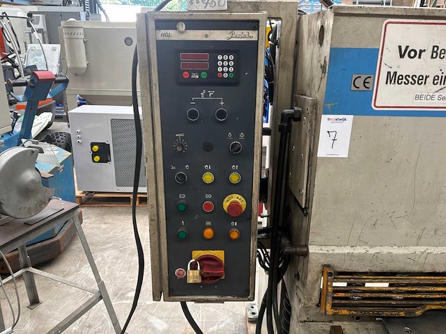 1996 baykal hgl 2600/8 hydraulische guillotineschaar - afbeelding 7 van  17