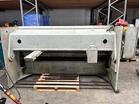1996 baykal hgl 2600/8 hydraulische guillotineschaar - afbeelding 16 van  17