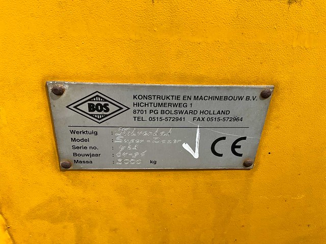 1996 bos superdozer dozerbak - afbeelding 10 van  18
