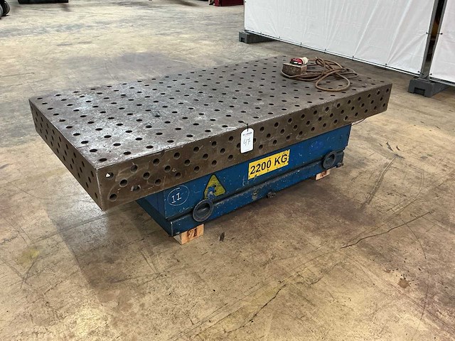 1996 buter h 30-11 2.200 kg hefplateau, lastafel, heftafel - afbeelding 8 van  12