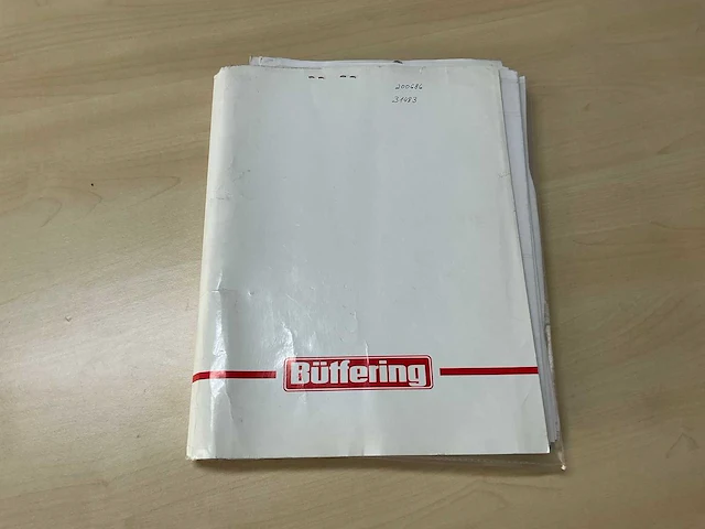 1996 bütfering eco 2kc e1100 breedbandschuurmachine - afbeelding 26 van  36