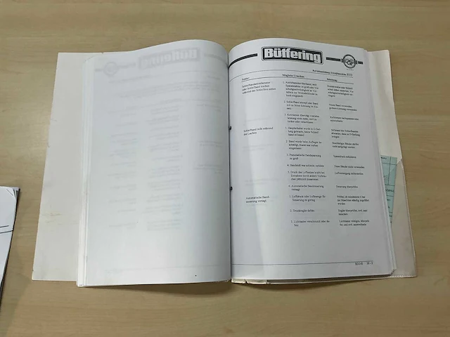1996 bütfering eco 2kc e1100 breedbandschuurmachine - afbeelding 28 van  36