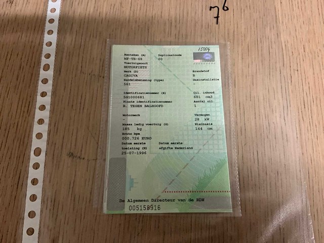 1996 cagiva all-road canyon motorfiets - afbeelding 5 van  8