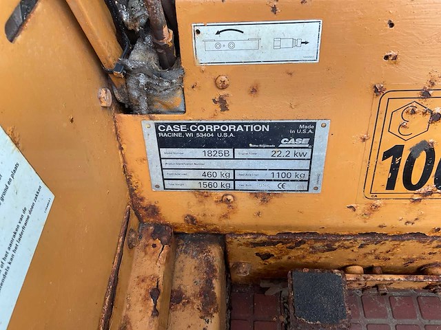 1996 case 1825 b schranklader - afbeelding 5 van  9
