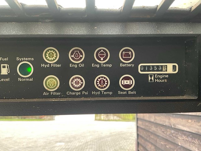 1996 case 1825 b schranklader - afbeelding 2 van  5