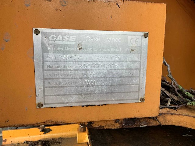 1996 case 788 powersensor banden graafmachine - afbeelding 16 van  52