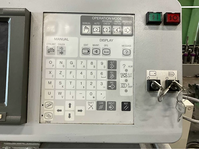 1996 cincom citizen b-12 cnc langdraaibank / swiss lathe - afbeelding 6 van  24