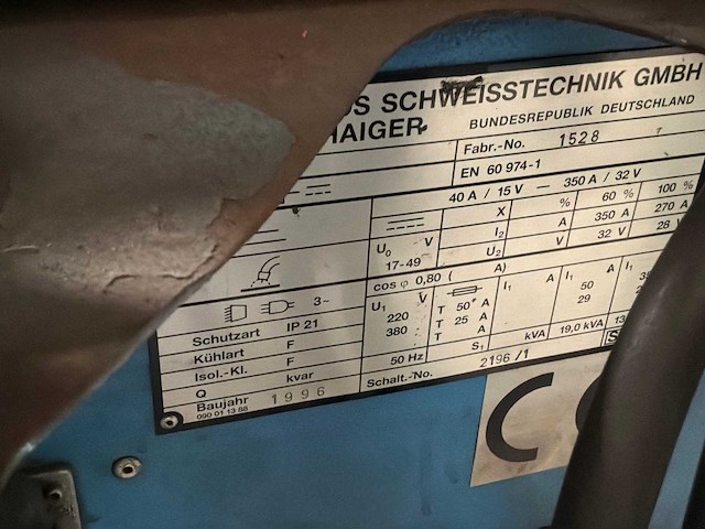 1996 cloos glc 350 lasmachine - afbeelding 5 van  5