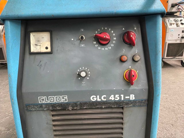 1996 cloos glc 451-b mig lasapparaat - afbeelding 1 van  8