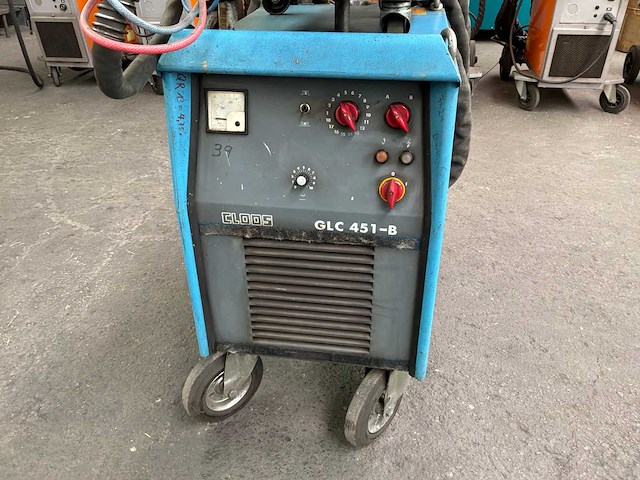 1996 cloos glc 451-b mig lasapparaat - afbeelding 3 van  14