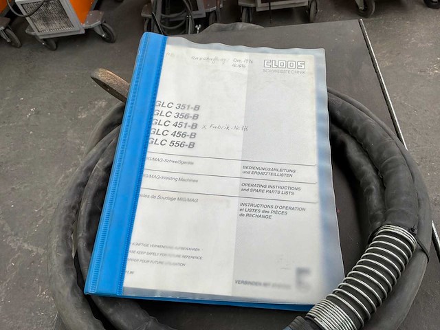 1996 cloos glc 451-b mig lasapparaat - afbeelding 4 van  14