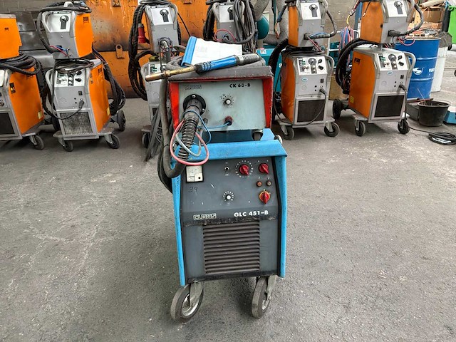 1996 cloos glc 451-b mig lasapparaat - afbeelding 10 van  14