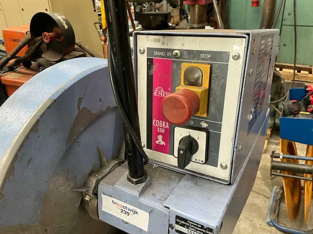 1996 cobra 350 afkortcirkelzaagmachine - afbeelding 5 van  9