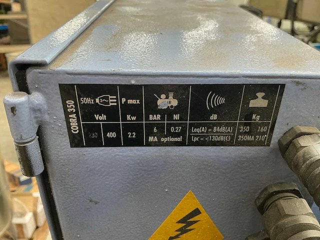 1996 cobra 350 afkortcirkelzaagmachine - afbeelding 8 van  9