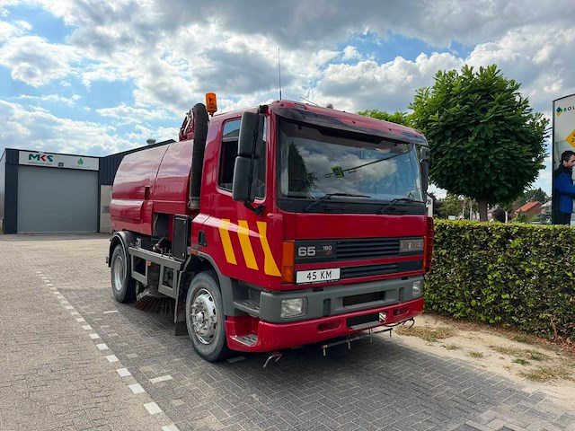 1996 daf 65.180 ati mmbs veegwagen – johnston – 45 km/u - afbeelding 2 van  23