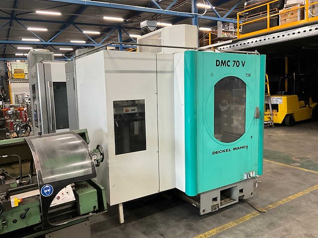 1996 deckel maho dmc70v 3-assig cnc verticaal bewerkingscentrum - afbeelding 34 van  37