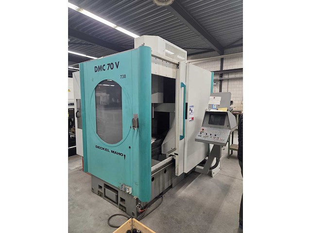 1996 deckel maho dmc70v 3-assig cnc verticaal bewerkingscentrum - afbeelding 15 van  21