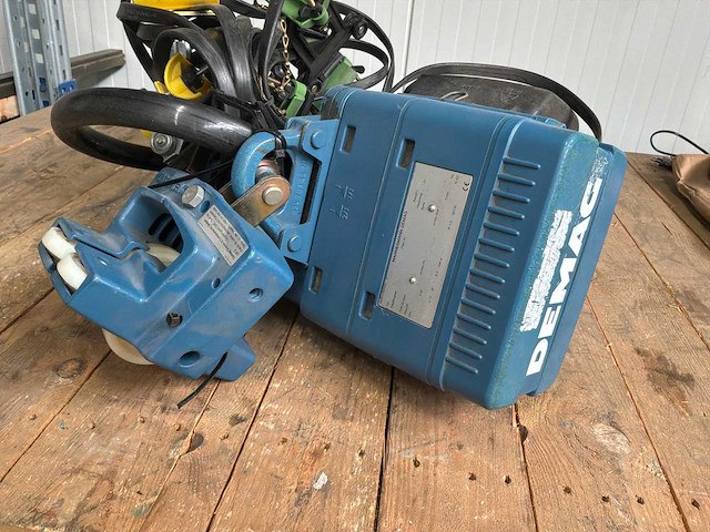 1996 demag dkm 1-80 k v1 f4 elektrische kettingtakel - afbeelding 2 van  8