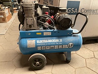 1996 elektra beckum lp 300 / 10 / 40d air compressor - afbeelding 2 van  7