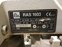 1996 elu 1603 radiaalafkortzaagmachine - afbeelding 8 van  8