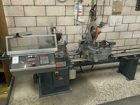 1996 elumatec dg 79 dubbele aluminium verstekafkortzaagmachine - afbeelding 4 van  8