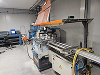 1996 elumatec sa 142/25 automatische aluminium afkortzaag - afbeelding 2 van  6