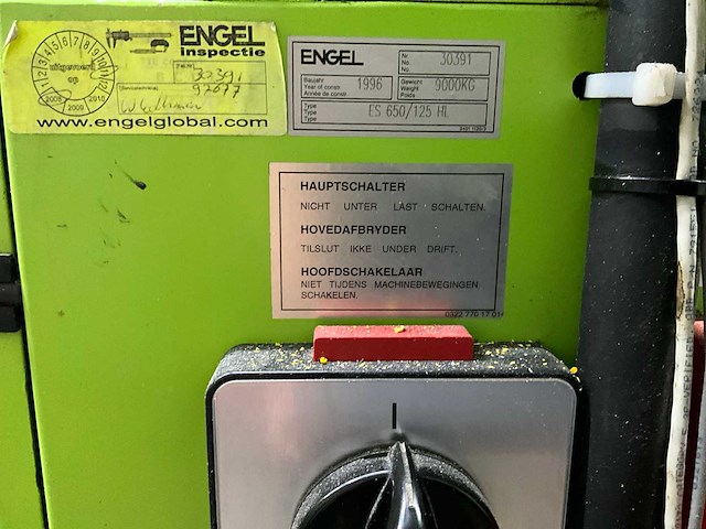1996 engel es 650/125 hl spuitgietmachine - afbeelding 18 van  18