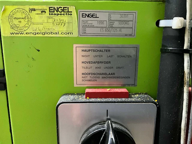 1996 engel es 650/125 hl spuitgietmachine - afbeelding 19 van  19
