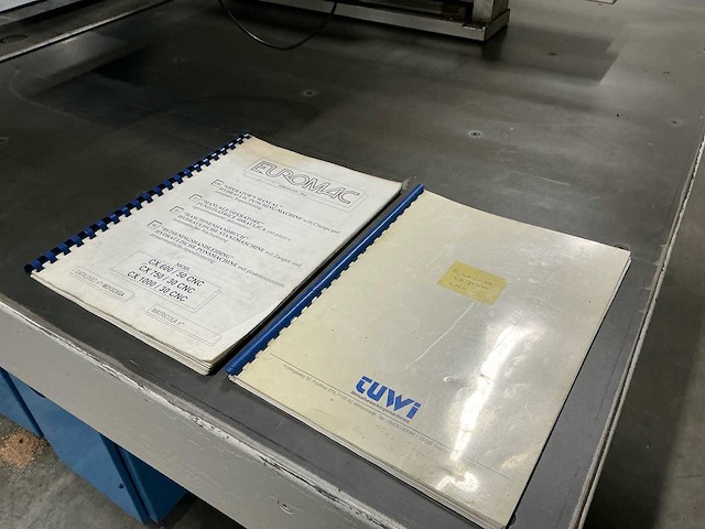 1996 euromac cx 750/30 ponsmachine cnc - afbeelding 2 van  22