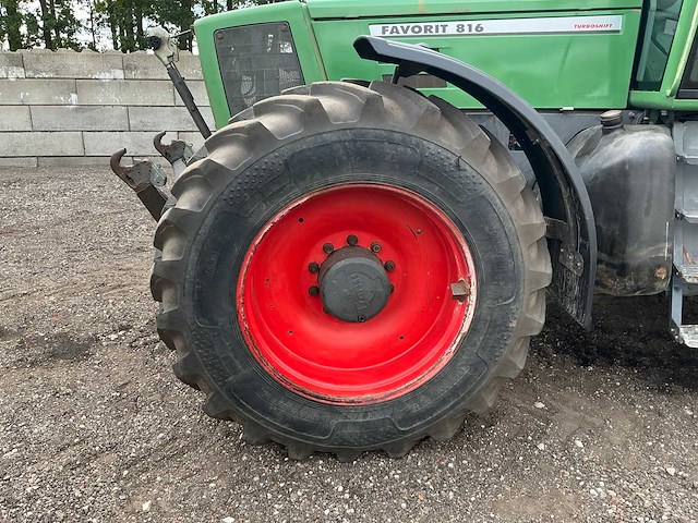 1996 fendt 816/2 vierwielaangedreven landbouwtractor - afbeelding 65 van  65