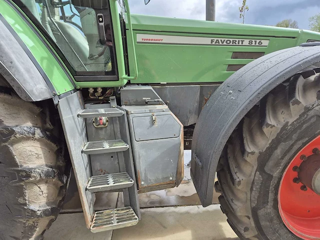 1996 fendt 816/2 vierwielaangedreven landbouwtractor - afbeelding 48 van  49