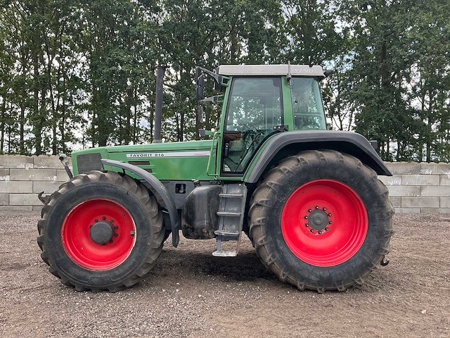 1996 fendt 816/2 vierwielaangedreven landbouwtractor - afbeelding 9 van  60