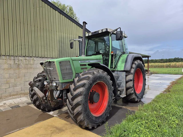 1996 fendt 816/2 vierwielaangedreven landbouwtractor - afbeelding 1 van  49