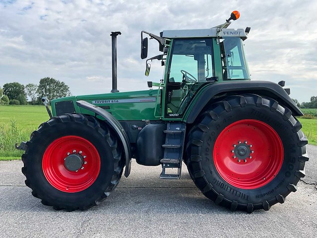 1996 fendt favorit 816 turboshift vierwielaangedreven landbouwtractor - afbeelding 28 van  28