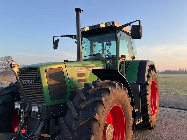 1996 fendt favorit 816 turboshift vierwielaangedreven landbouwtractor - afbeelding 10 van  47