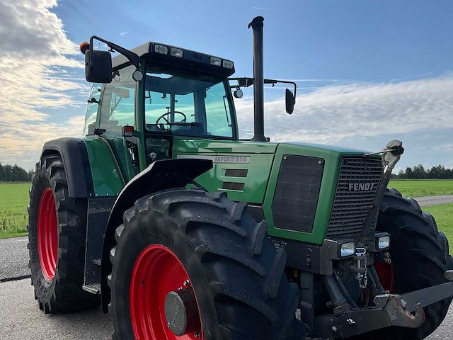 1996 fendt favorit 816 turboshift vierwielaangedreven landbouwtractor - afbeelding 2 van  23